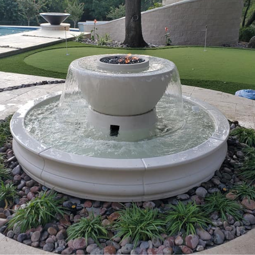 Slick Rock Wave Extra Large Planter - Majestic Fountains and More