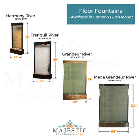 Free Standing Floor Fountains