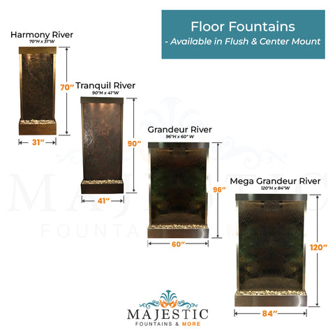 Free Standing Floor Fountains