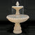 2 Tier International Fountain in Cast Stone - Fiore Stone LG153-F - Majestic Fountains and More
