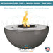 The Outdoor Plus Sedona 360° Fire and Water Bowl 38" in GFRC