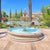Acquarossa Concrete 3 Tier Outdoor Courtyard Fountain - #1201 - Majestic Fountains and More.