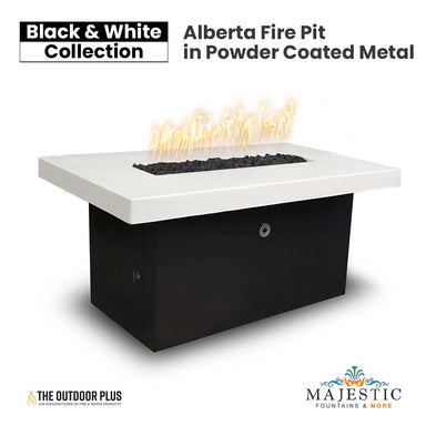 Alberta - Black & White Collection - Majestic Fountains and More