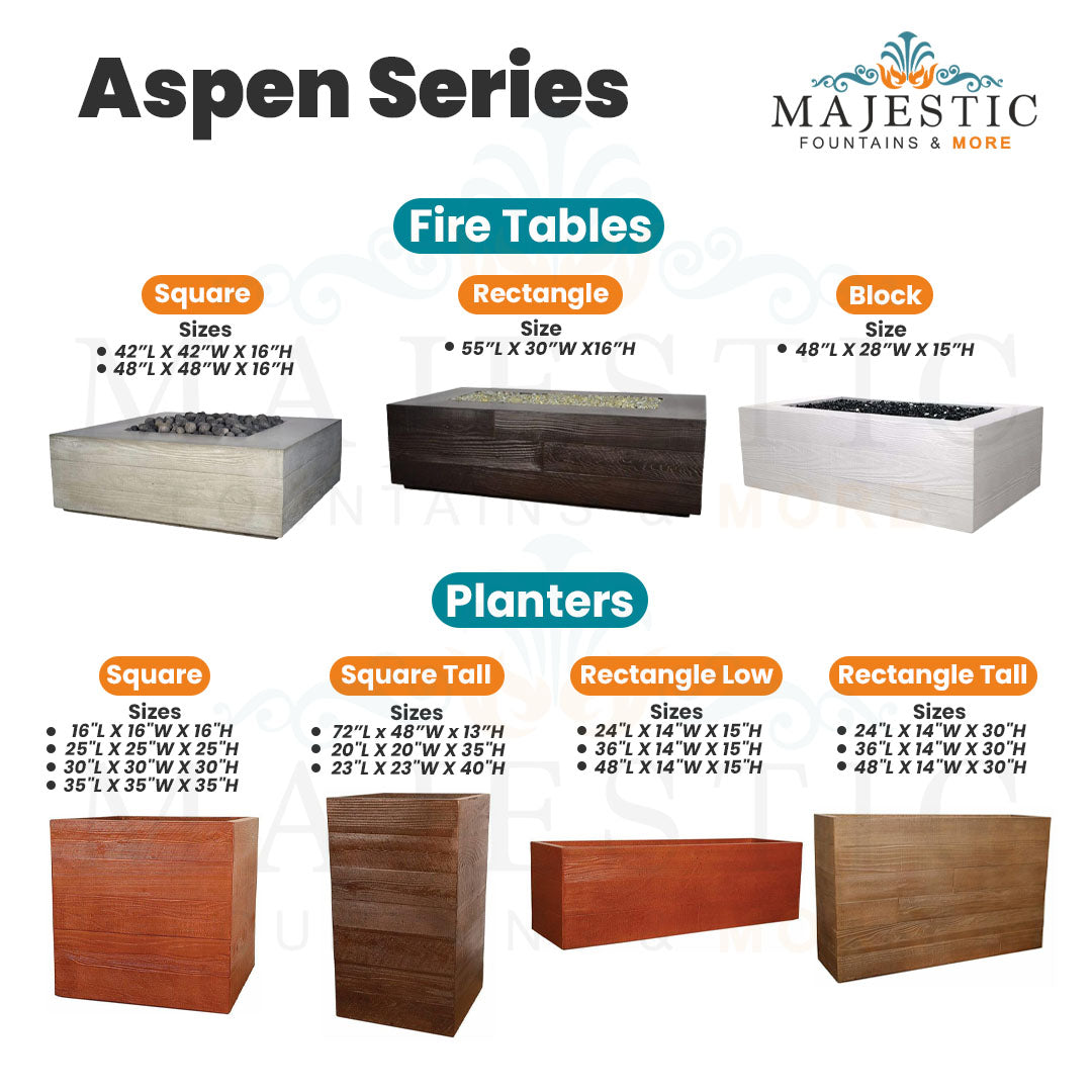 Aspen Series - Majestic Fountains