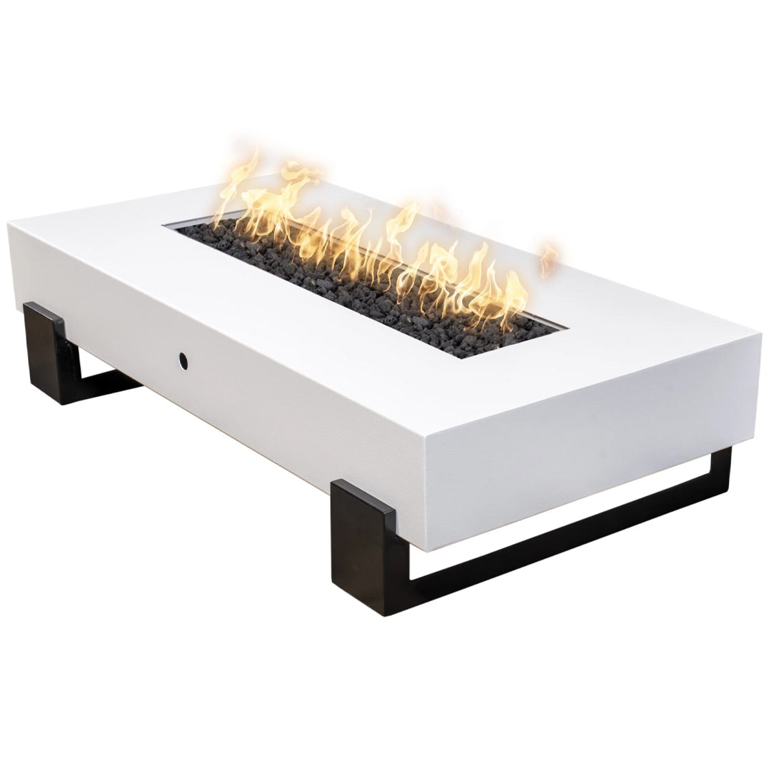 The Outdoor Plus Baja Fire Pit in Powder Coated Steel - Majestic Fountains and More