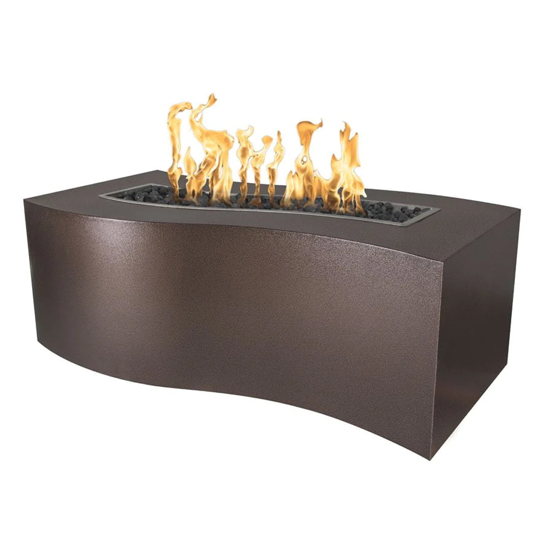 Billow Fire Pit in Powder Coated Metal - Majestic Fountains and More