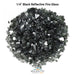 Black Reflective Fire Glass - Majestic Fountains.