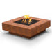 The Outdoor Plus Cabo Square Metal Fire Pit - Majestic Fountains