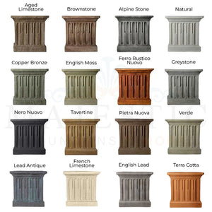 Campania International Cast Stone Finishes - Majestic Fountains and More