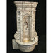 Champagne Wall Fountain in Cast Stone - Fiore Stone 205-FW - Majestic Fountains and More