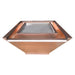 Corinthian Seamless Lip Fire and Water Bowl Artisan Series in Metal by Grand Effects - Majestic Fountains & More