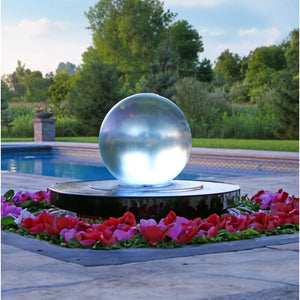 Crystal Sphere Fountain - Complete Fountain Kit