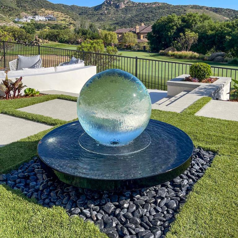 Crystal Sphere Fountain - Complete Fountain Kit