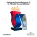 Designer Series Feature 13 Fire and Water Scupper in Powder Coated Metal by The Outdoor Plus - Majestic Fountains and More