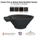 Essex Fire _ Water Bowl Builder Series - Majestic Fountains