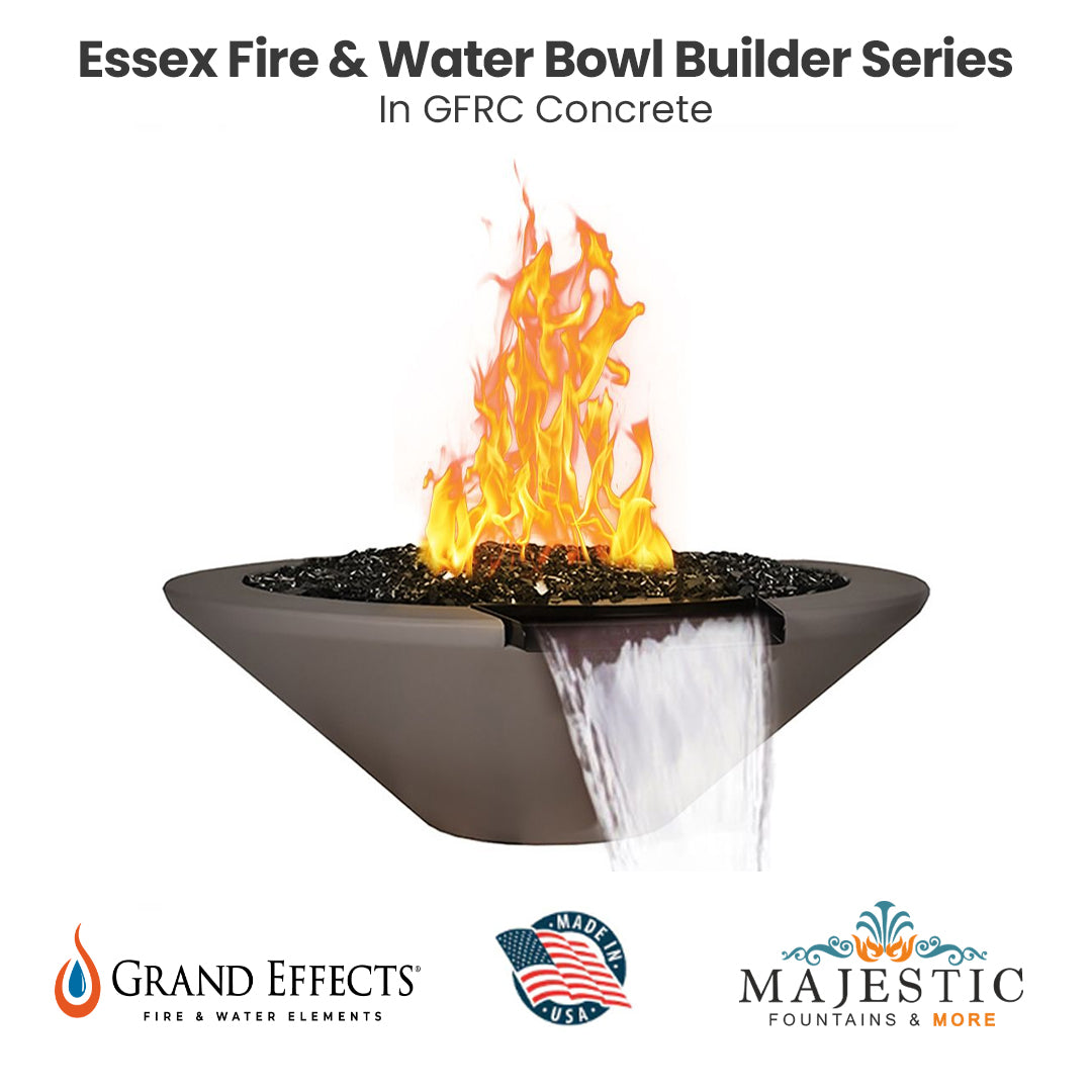 Essex Fire _ Water Bowl Builder Series - Majestic Fountains