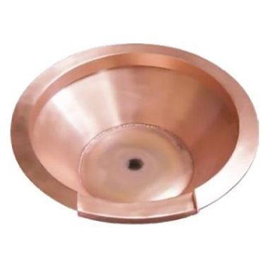 Essex Seamless Lip Water Bowl in Metal- Majestic Fountains