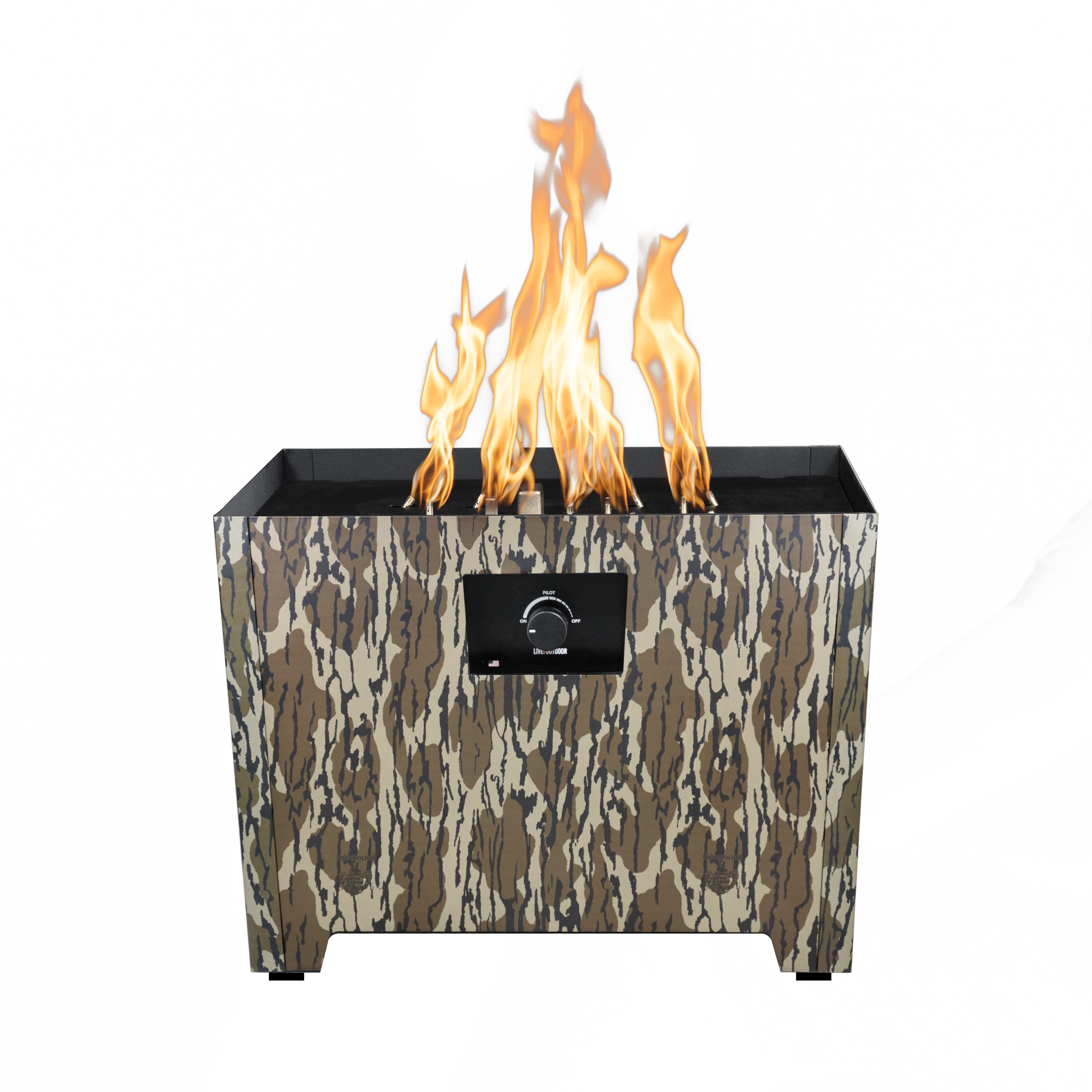 FIRESTORM Series III Fire Pit in Powder Coated Metal - Majestic Fountains and More