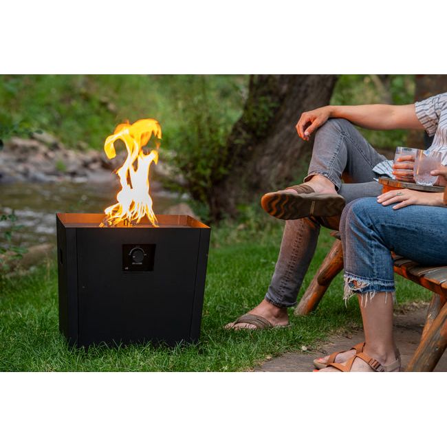 FIRESTORM Series III Fire Pit in Powder Coated Metal - Majestic Fountains and More