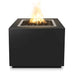 Forma Square Fire Pit in Powder Coated Metal - Majestic Fountains