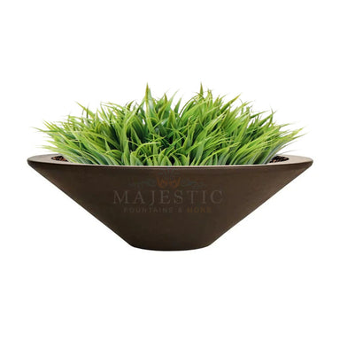 Archpot Geo Round Low Bowl Planter - Majestic Fountains