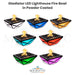 The Outdoor Plus Gladiator LED Fire Bowl in Powder Coated Metal - Majestic Fountains