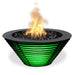 The Outdoor Plus Mayport - Lighthouse Fire Bowl in Powder Coated Metal - Majestic Fountains and More