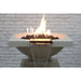 Ibiza Fire & Water Bowl in GFRC Concrete by Prism Hardscapes - Majestic Fountains and More.