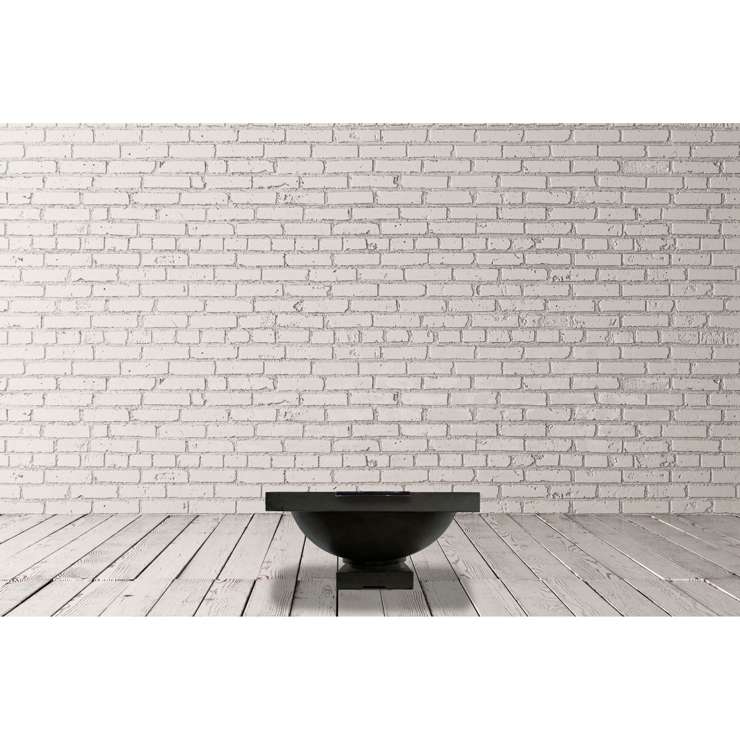 Ibiza Fire & Water Bowl in GFRC Concrete by Prism Hardscapes - Majestic Fountains and More.