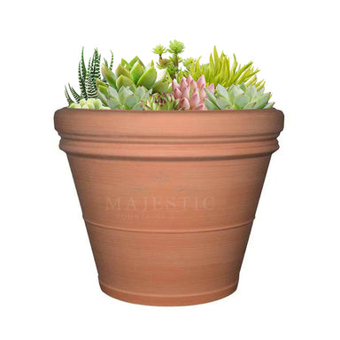 Archpot Double Rim Planter - Majestic Fountains