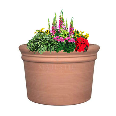 Archpot Italian Low Cylindrical Planter - Majestic Fountains