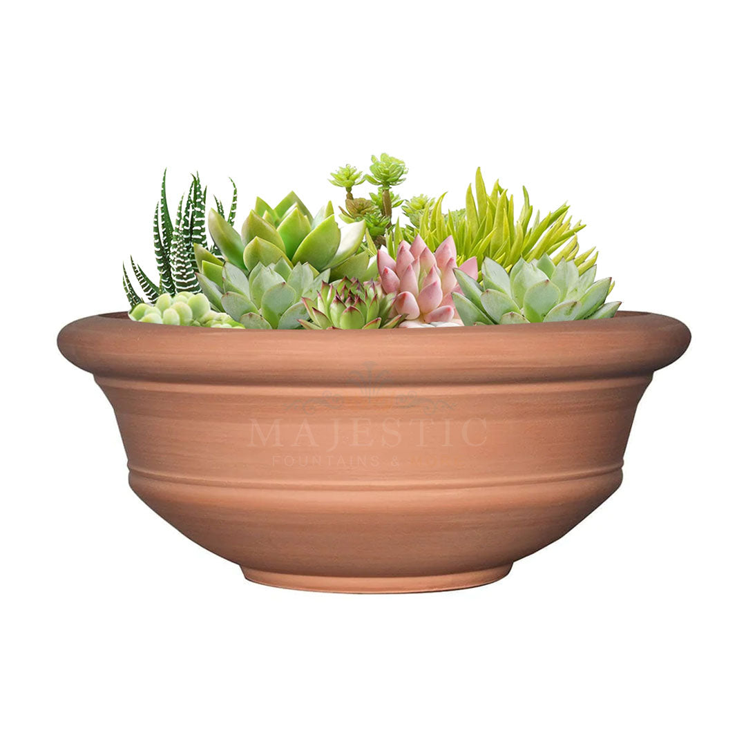 Archpot Plaza Bowl Planter - Majestic Fountains