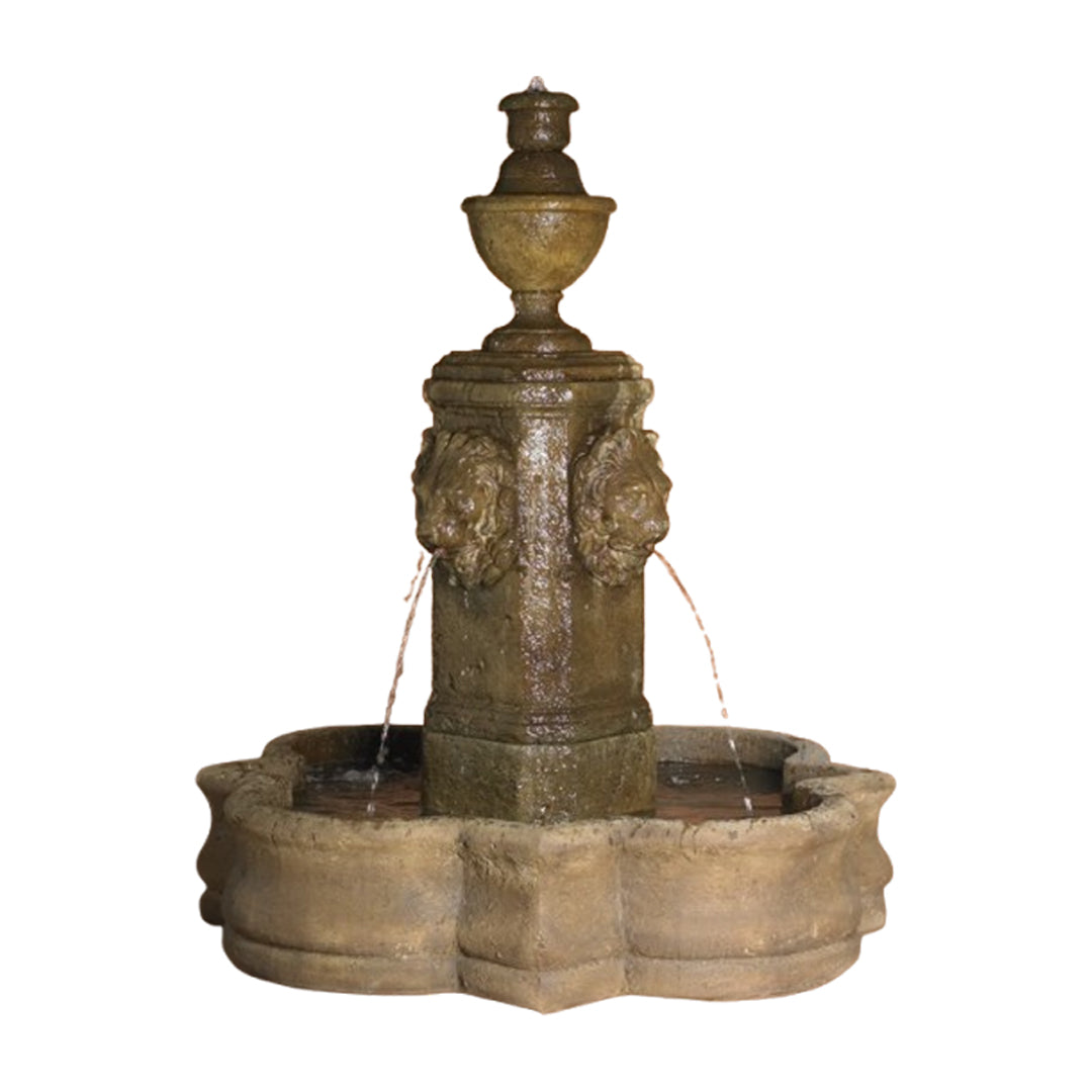 Leonito Fountain in Cast Stone - Fiore Stone AV110-FQ