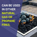 Lite Stone Fire Balls - Majestic Fountains