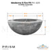 Moderno 5 Fire Pit PH-426 in GFRC Concrete by Prism Hardscapes Size - Majestic Fountains and More