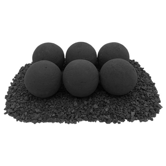 Lite Stone Fire Balls - Majestic Fountains