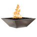 TOP Fires Maya Fire Bowl in Hammered Copper by The Outdoor Plus - Majestic Fountains