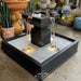 Miramar 4 way spill fountain with Square basin -1817 - Majestic Fountains and More