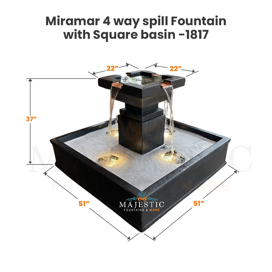 DesignersFountain6714-SPMeridian4 outlet LightB