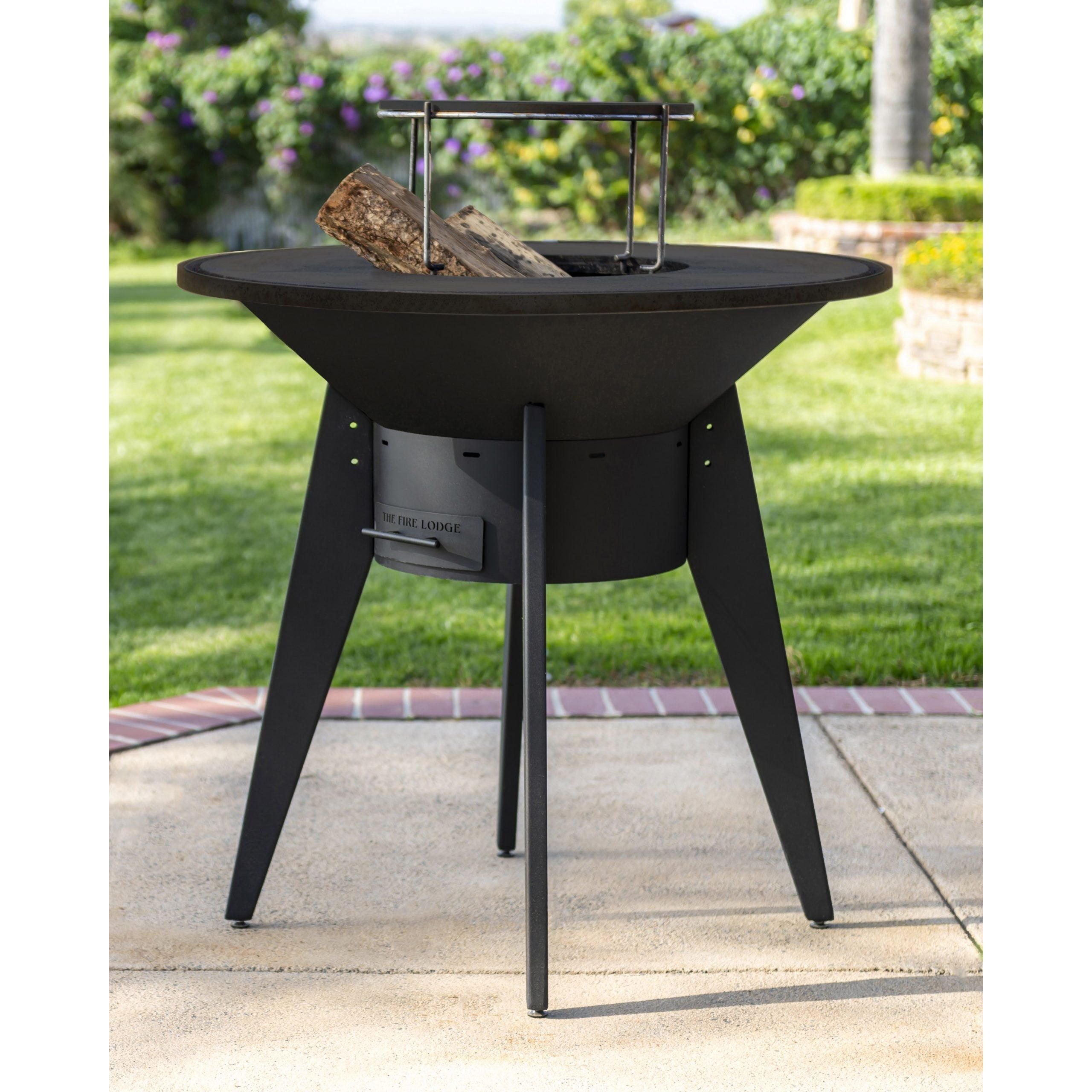 Mohave Metal Wood Burning Grill by The Outdoor Plus - Majestic Fountains and More