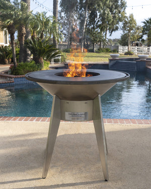 Mohave Metal Wood Burning Grill by The Outdoor Plus - Majestic Fountains and More