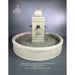 Napa Fountain with Round Basin Kit - with Rustic Iron Spouts - 1788 - Majestic Fountains and More