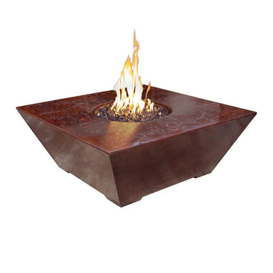 Oblique Square Fire table- Majestic Fountains