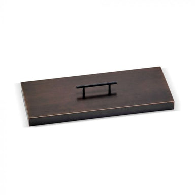 Oil Rubbed Bronze Stainless Steel Rectangular Lid  - Majestic fountains