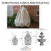 Outdoor Fountain, Sculpture, Water Feature Cover - Majestic Fountains and More