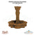 Plinth Column Fountain in Cast Stone - Fiore Stone 229-FSQ - Majestic Fountains and More