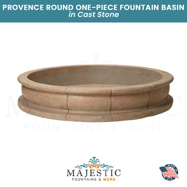 Provence Round  - Majestic Fountains