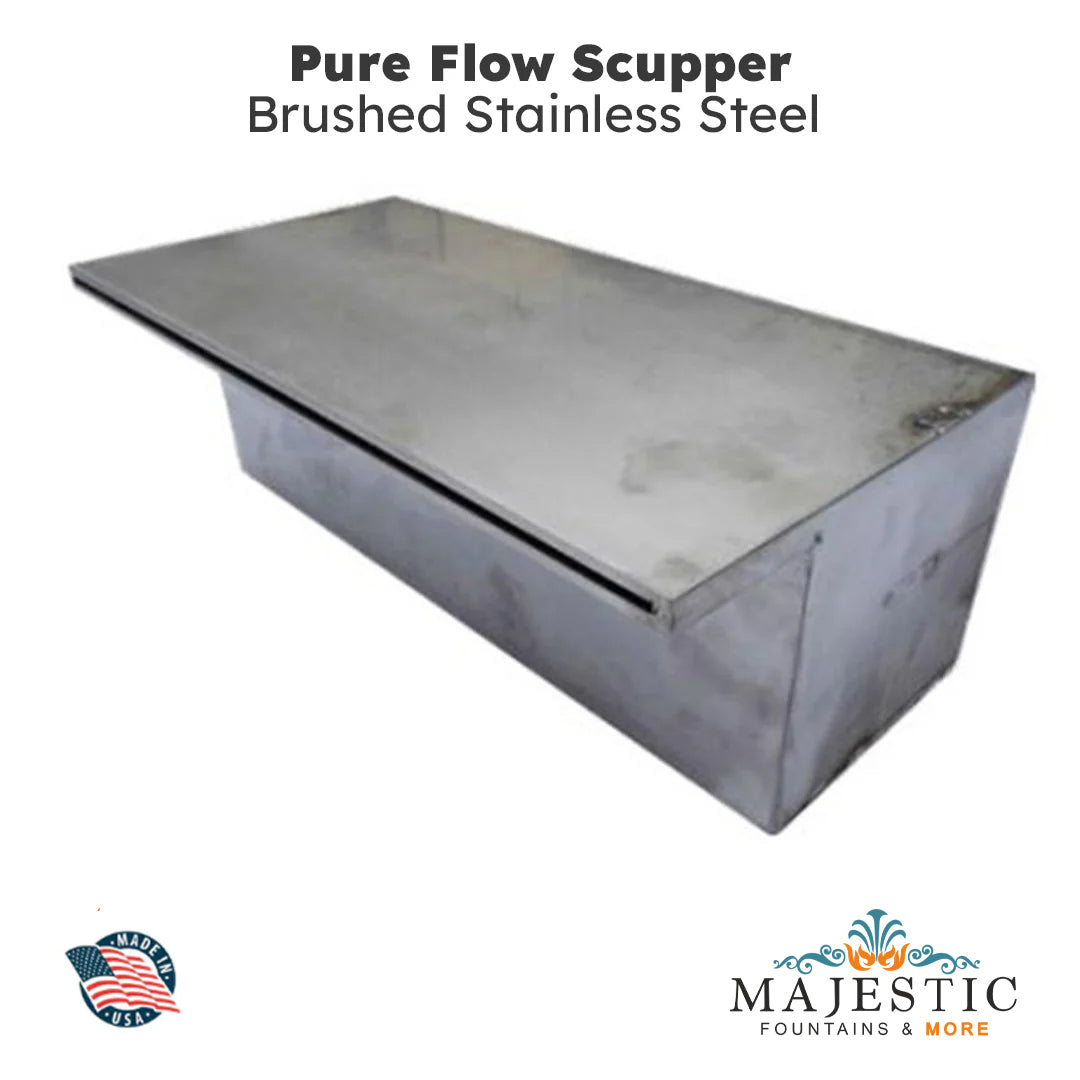 Pure Flow Scupper by Grand Effects - Majestic Fountains