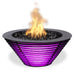 The Outdoor Plus Mayport - Lighthouse Fire Bowl in Powder Coated Metal - Majestic Fountains and More