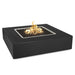 Quad Square Fire Pit in Powder Coated Steel - Majestic Fountains and More